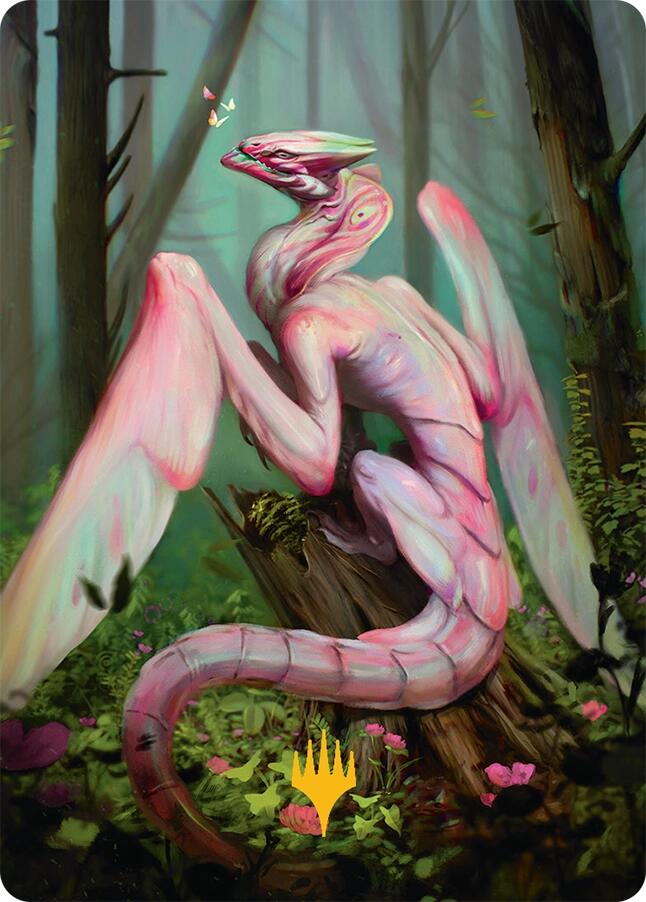 Bloomvine Regent Art Card (46/54) (Gold-Stamped) [Tarkir: Dragonstorm Art Series] | Magic Magpie