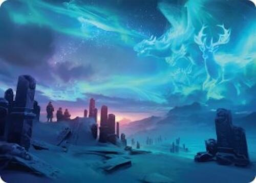 Auroral Procession Art Card (20/54) [Tarkir: Dragonstorm Art Series] | Magic Magpie