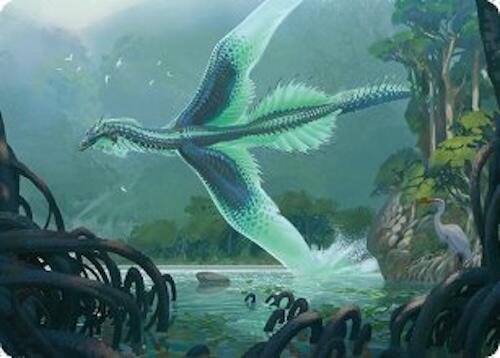 Teval, Arbiter of Virtue Art Card (26/54) [Tarkir: Dragonstorm Art Series] | Magic Magpie