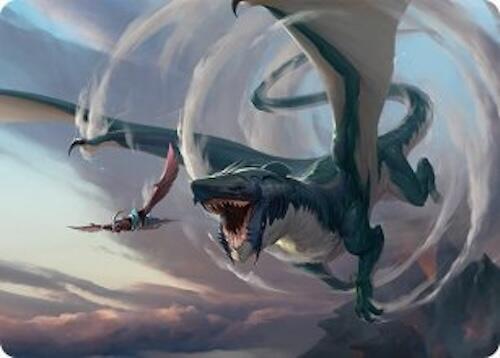 Whirlwing Stormbrood Art Card (27/54) [Tarkir: Dragonstorm Art Series] | Magic Magpie