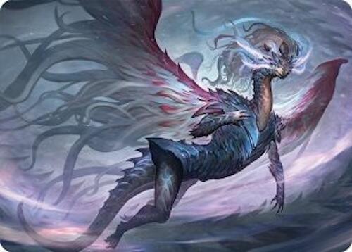 Shiko, Paragon of the Way Art Card (37/54) [Tarkir: Dragonstorm Art Series] | Magic Magpie