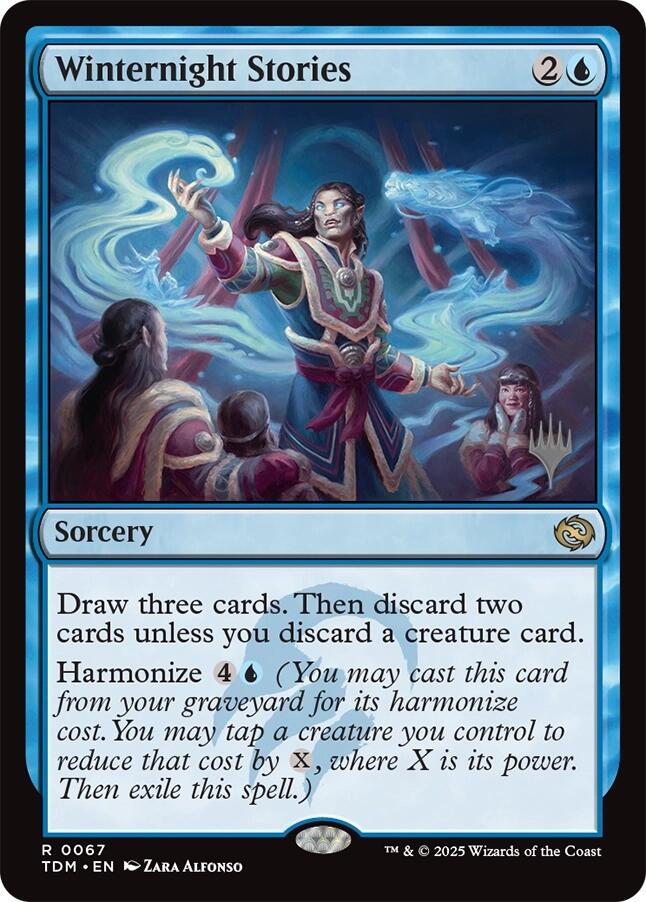 Winternight Stories [Tarkir: Dragonstorm Promos] | Magic Magpie