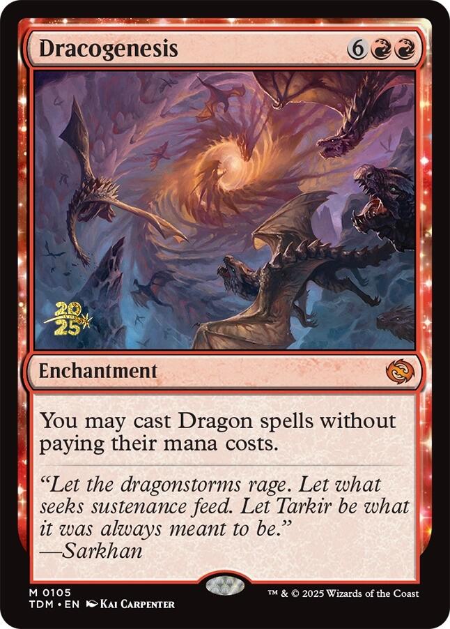 Dracogenesis [Tarkir: Dragonstorm Prerelease Promos] | Magic Magpie