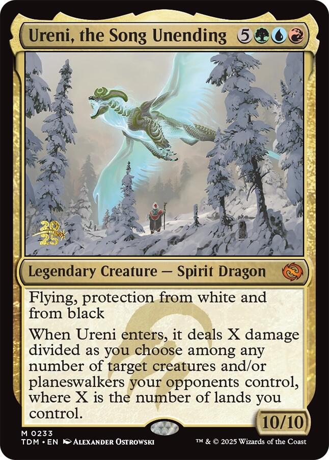 Ureni, the Song Unending [Tarkir: Dragonstorm Prerelease Promos] | Magic Magpie