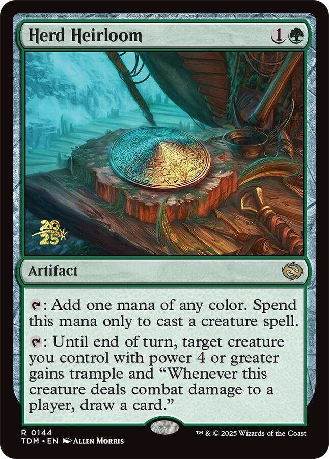Herd Heirloom [Tarkir: Dragonstorm Prerelease Promos] | Magic Magpie