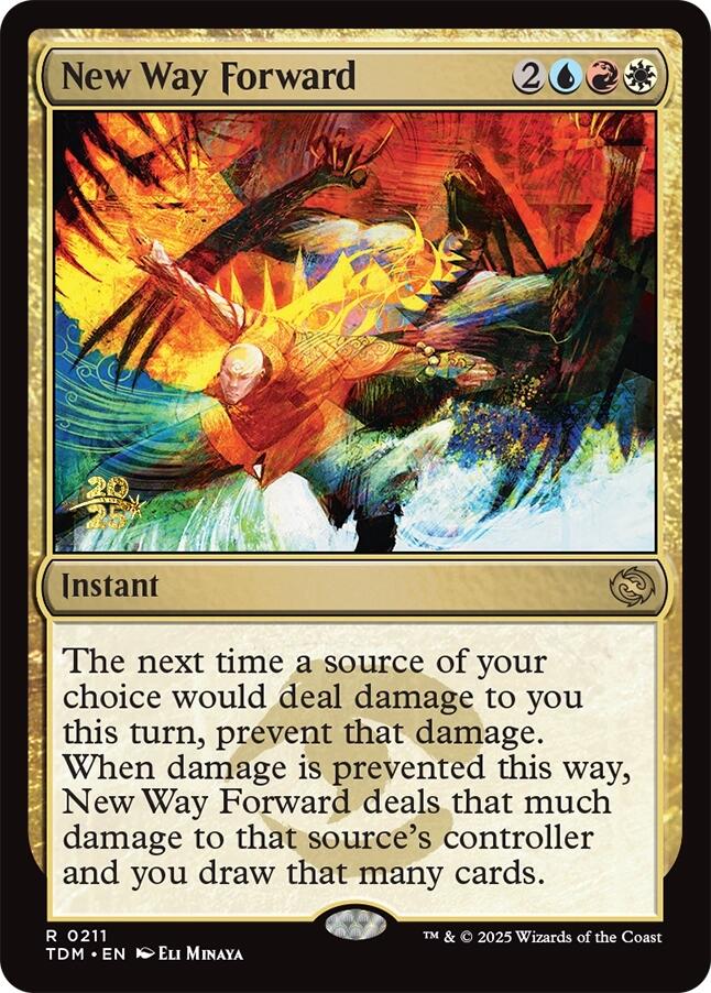 New Way Forward [Tarkir: Dragonstorm Prerelease Promos] | Magic Magpie