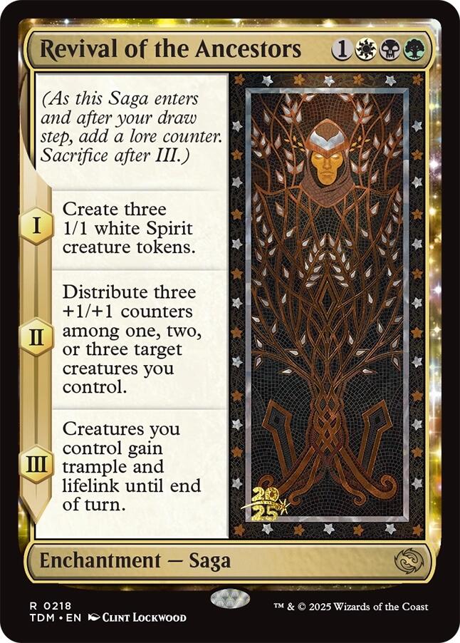 Revival of the Ancestors [Tarkir: Dragonstorm Prerelease Promos] | Magic Magpie