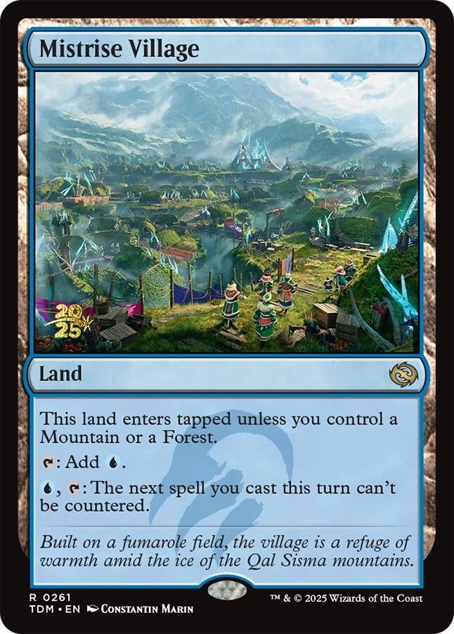 Mistrise Village [Tarkir: Dragonstorm Prerelease Promos] | Magic Magpie