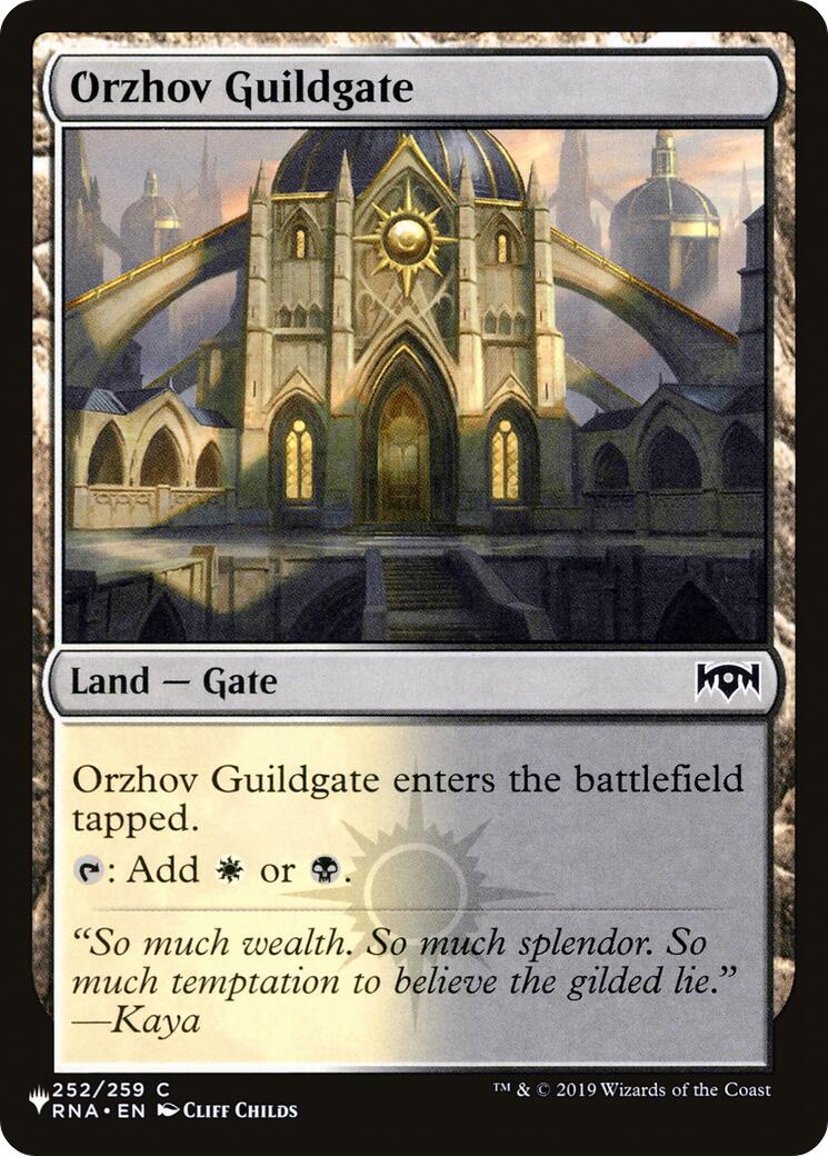 Orzhov Guildgate [The List] | Magic Magpie