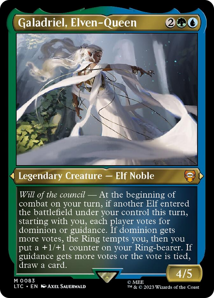 Galadriel, Elven-Queen (Display Commander) [The Lord of the Rings: Tales of Middle-Earth Commander] | Magic Magpie