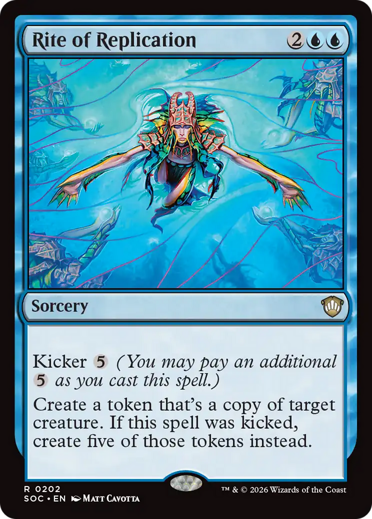 Rite of Replication [Secrets of Strixhaven Commander] | Magic Magpie