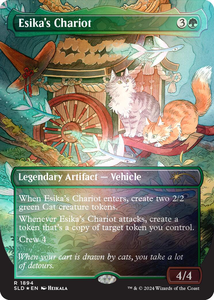 Esika's Chariot (Rainbow Foil) [Secret Lair Drop Series] | Magic Magpie