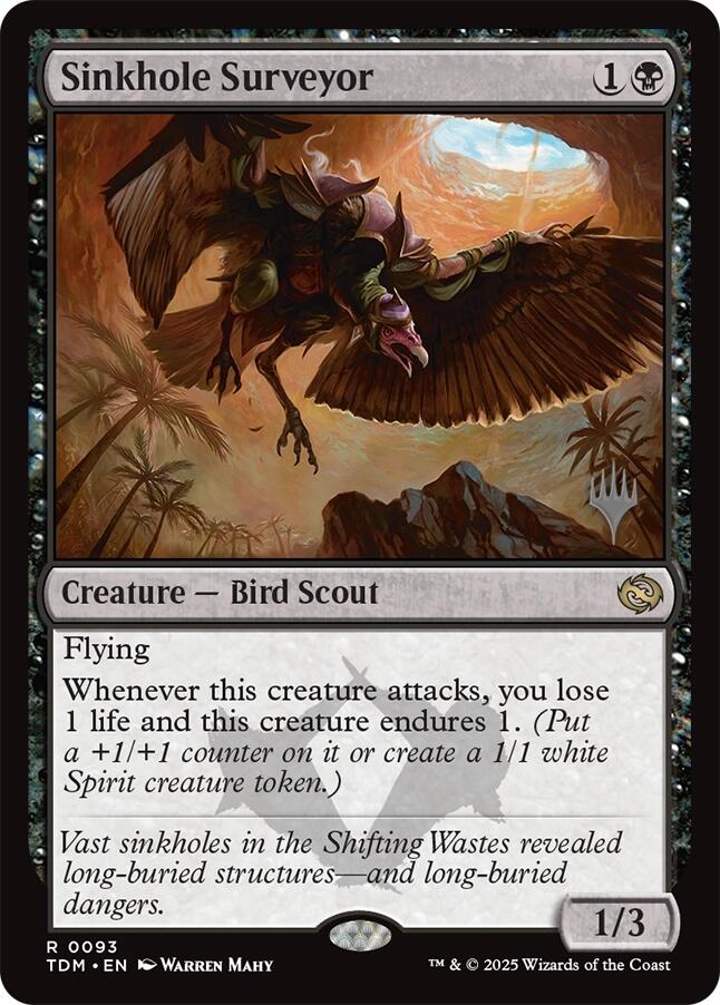 Sinkhole Surveyor [Tarkir: Dragonstorm Promos] | Magic Magpie