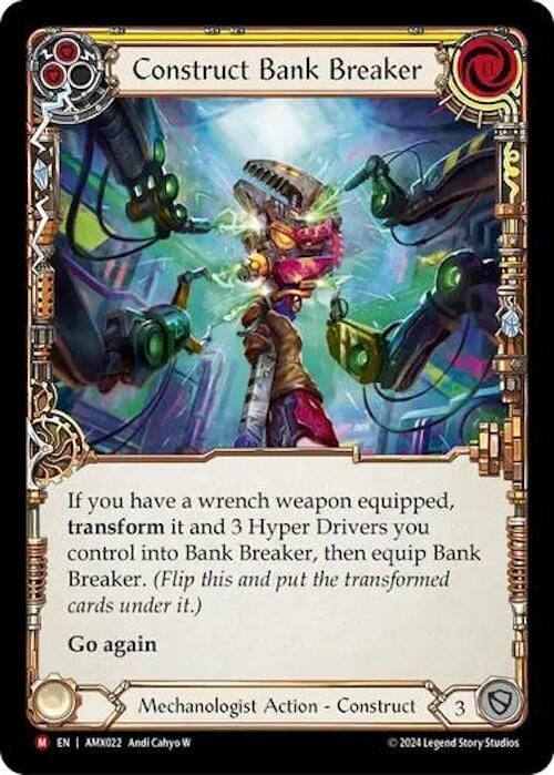 Construct Bank Breaker [AMX022] (Armory Deck: Maxx Nitro) | Magic Magpie
