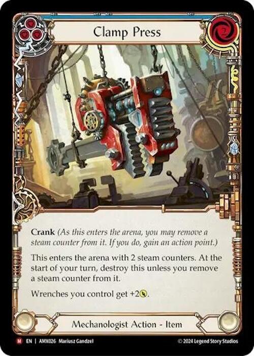 Clamp Press [AMX026] (Armory Deck: Maxx Nitro) | Magic Magpie