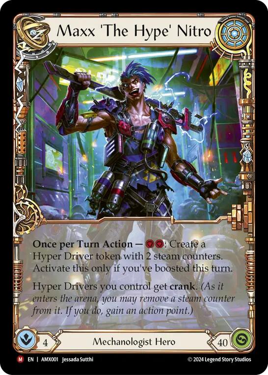 Maxx 'The Hype' Nitro [AMX001] (Armory Deck: Maxx Nitro) | Magic Magpie