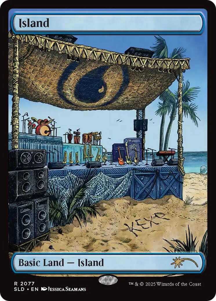 Island (2077) [Secret Lair Drop Series] | Magic Magpie