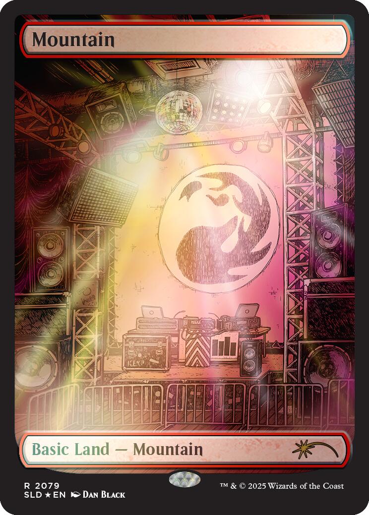 Mountain (2079) (Rainbow Foil) [Secret Lair Drop Series] | Magic Magpie