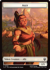 Ally (0008) // Soldier (0002) Double-Sided Token [Avatar: The Last Airbender Tokens] | Magic Magpie