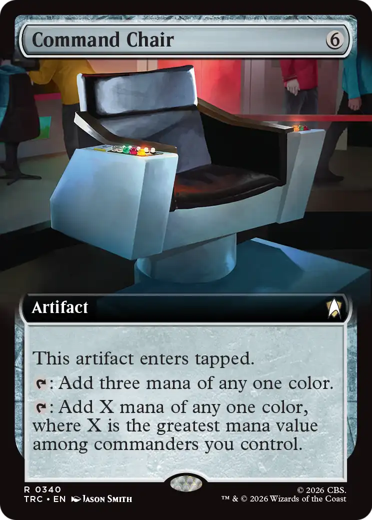 Command Chair (Extended Art) [Star Trek Commander] | Magic Magpie