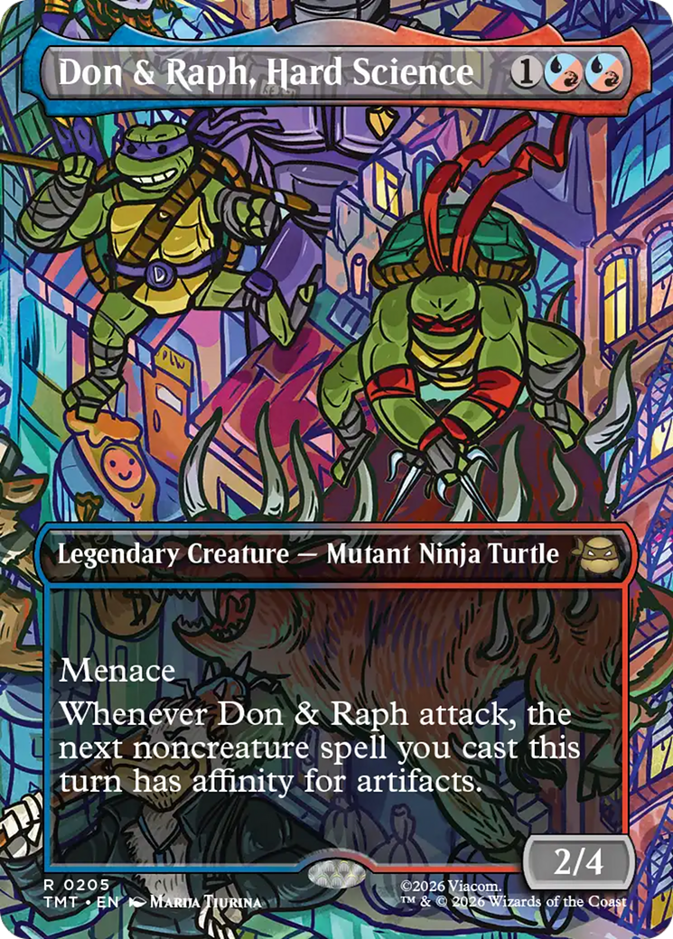 Don & Raph, Hard Science (Borderless) [Teenage Mutant Ninja Turtles] | Magic Magpie