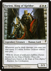 Darien, King of Kjeldor [The List] | Magic Magpie