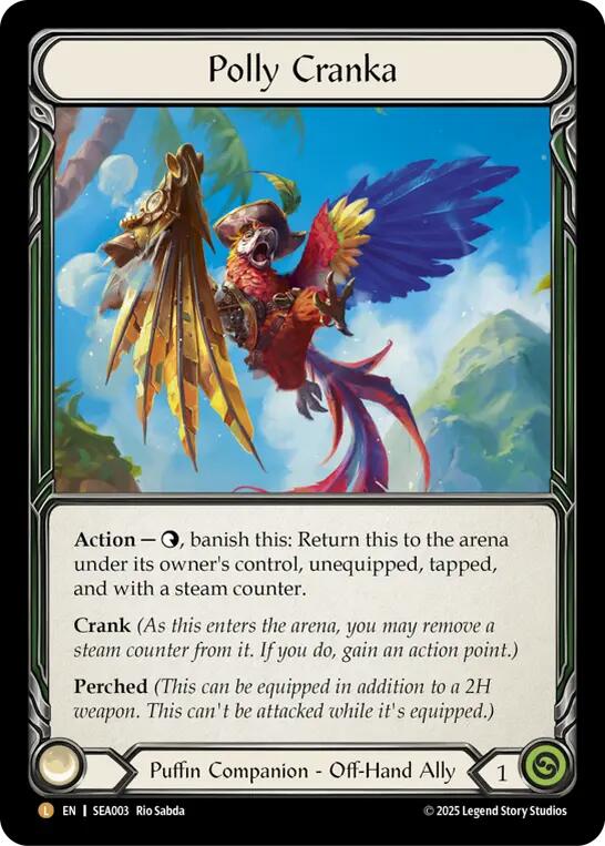 Polly Cranka (Rainbow Foil) [SEA003] (High Seas)  Rainbow Foil | Magic Magpie