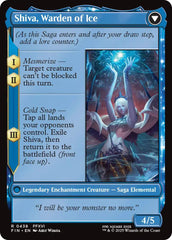 Jill, Shiva's Dominant // Shiva, Warden of Ice (Extended Art) [FINAL FANTASY] | Magic Magpie