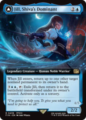 Jill, Shiva's Dominant // Shiva, Warden of Ice (Extended Art) [FINAL FANTASY] | Magic Magpie