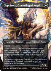Sephiroth, Fabled SOLDIER // Sephiroth, One-Winged Angel (Borderless) (0317) [FINAL FANTASY] | Magic Magpie