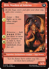 Clive, Ifrit's Dominant // Ifrit, Warden of Inferno (Extended Art) [FINAL FANTASY] | Magic Magpie