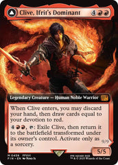Clive, Ifrit's Dominant // Ifrit, Warden of Inferno (Extended Art) [FINAL FANTASY] | Magic Magpie