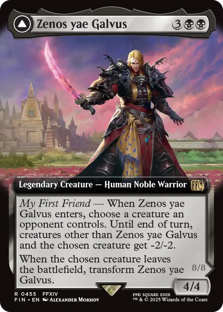 Zenos yae Galvus // Shinryu, Transcendent Rival (Extended Art) [FINAL FANTASY] | Magic Magpie