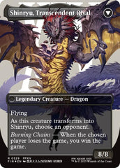 Zenos yae Galvus // Shinryu, Transcendent Rival (Borderless) (Surge Foil) [FINAL FANTASY] | Magic Magpie