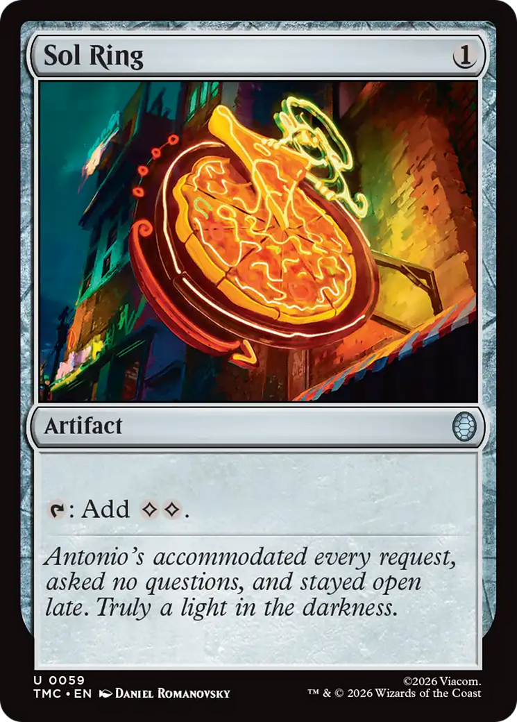 Sol Ring [Teenage Mutant Ninja Turtles Commander] | Magic Magpie