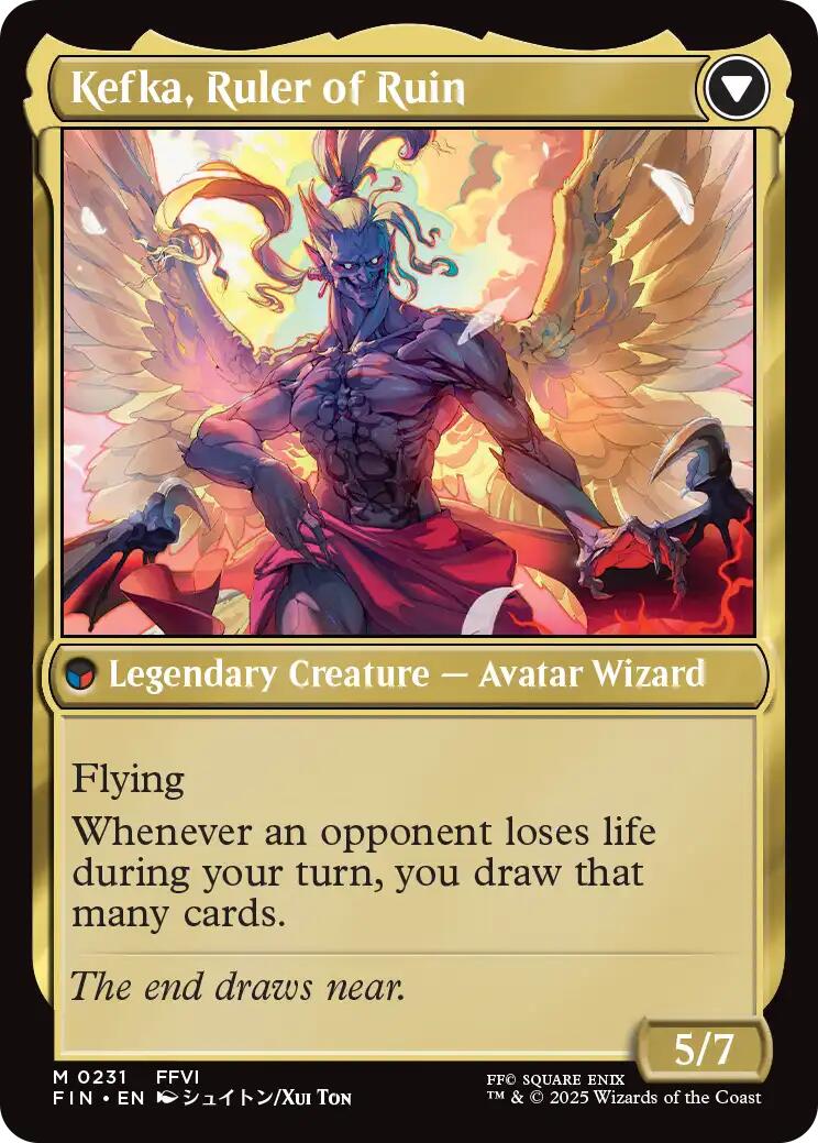 Kefka, Court Mage // Kefka, Ruler of Ruin [FINAL FANTASY] | Magic Magpie
