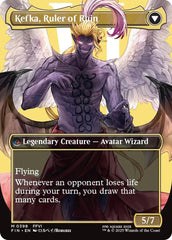 Kefka, Court Mage // Kefka, Ruler of Ruin (Borderless) (0398) [FINAL FANTASY] | Magic Magpie