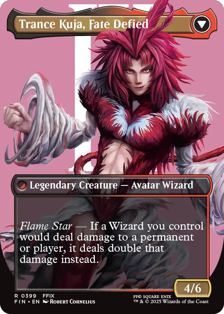Kuja, Genome Sorcerer // Trance Kuja, Fate Defied (Borderless) [FINAL FANTASY] | Magic Magpie