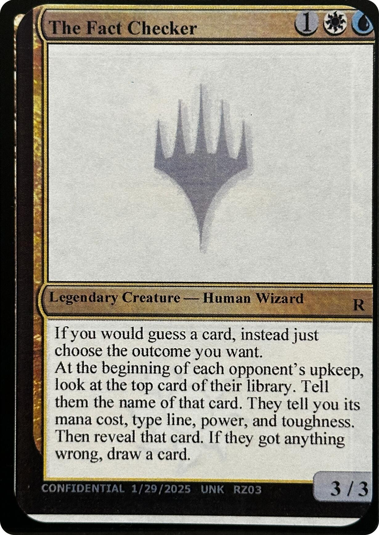 The Fact Checker [Unknown Event] | Magic Magpie