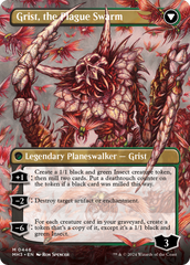 Grist, Voracious Larva // Grist, the Plague Swarm (Borderless) [Modern Horizons 3] | Magic Magpie