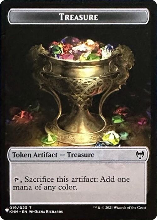 Treasure // Egg Double-Sided Token [Secret Lair Drop Series] | Magic Magpie