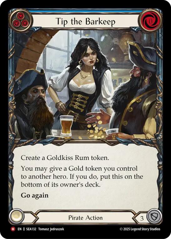 Tip the Barkeep [SEA132] (High Seas)  Rainbow Foil | Magic Magpie