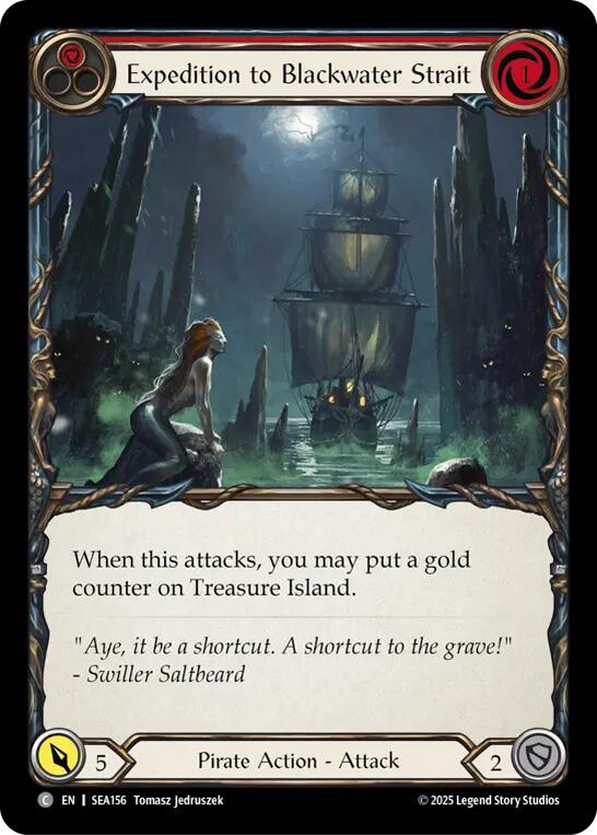 Expedition to Blackwater Strait [SEA156] (High Seas)  Rainbow Foil | Magic Magpie