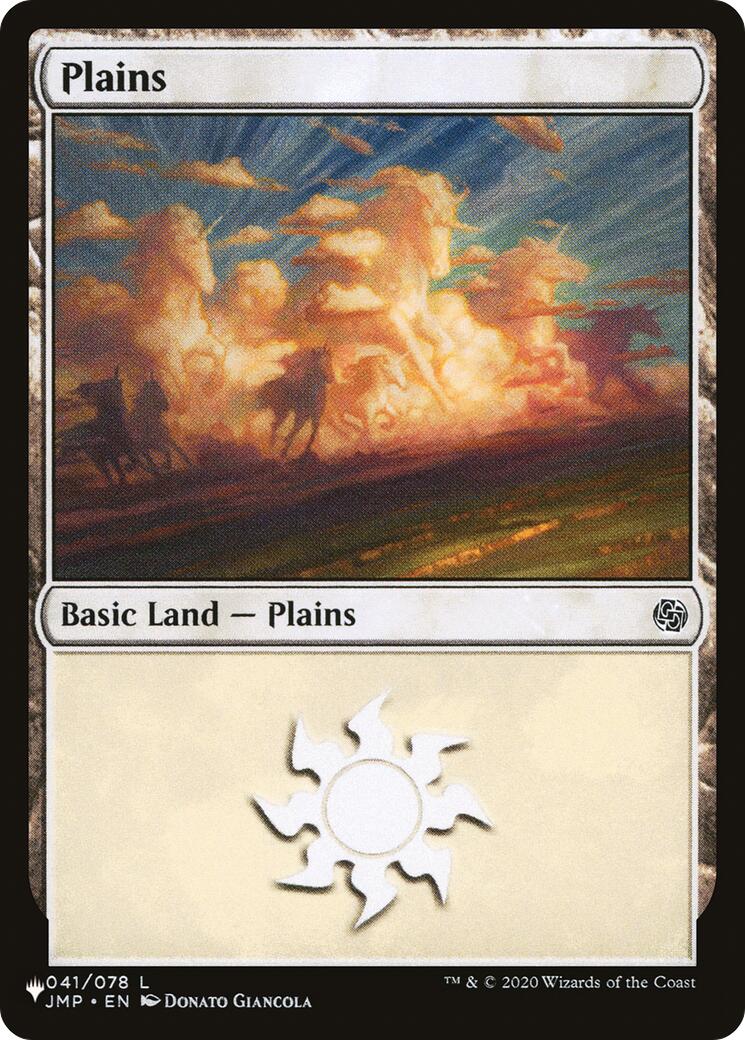 Plains (041) (JMP) [The List] | Magic Magpie