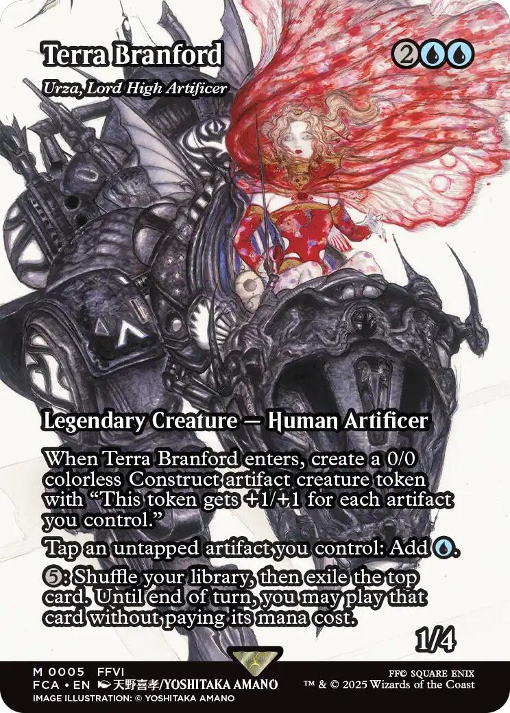 Terra Branford - Urza, Lord High Artificer (Showcase) [FINAL FANTASY : Through the Ages] | Magic Magpie