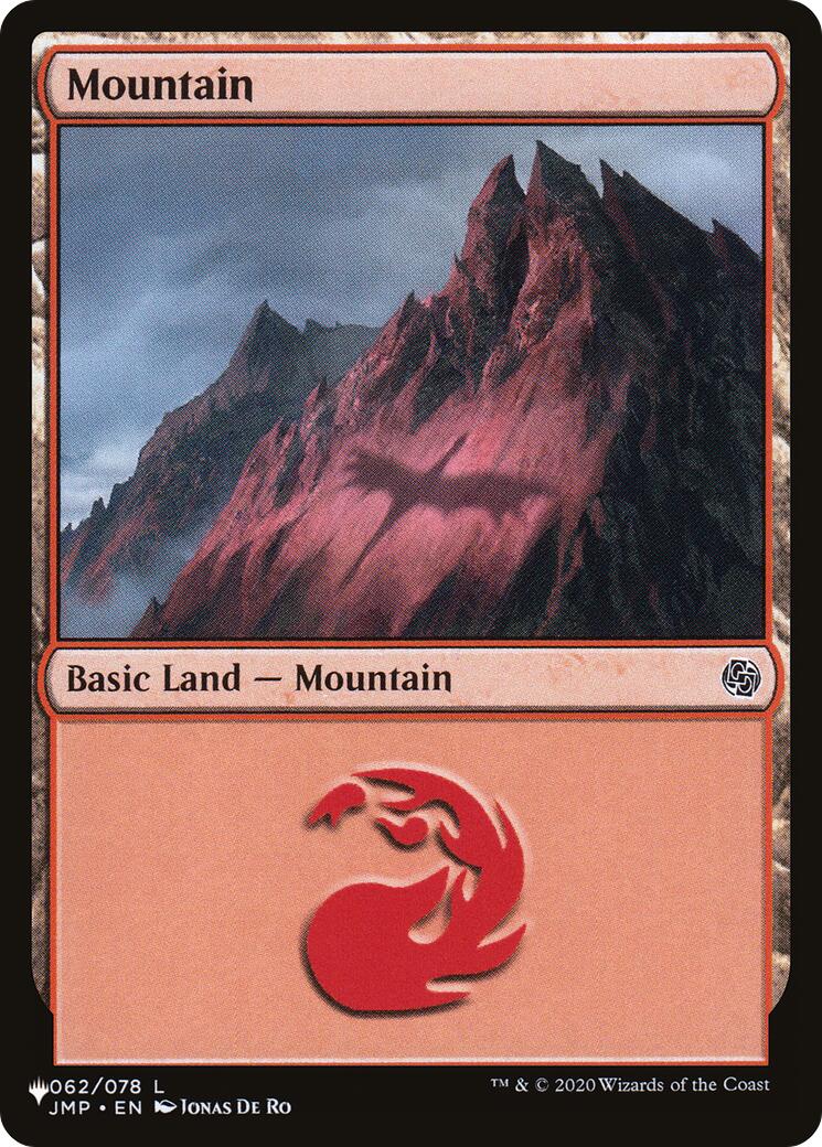 Mountain (062) (JMP) [The List] | Magic Magpie