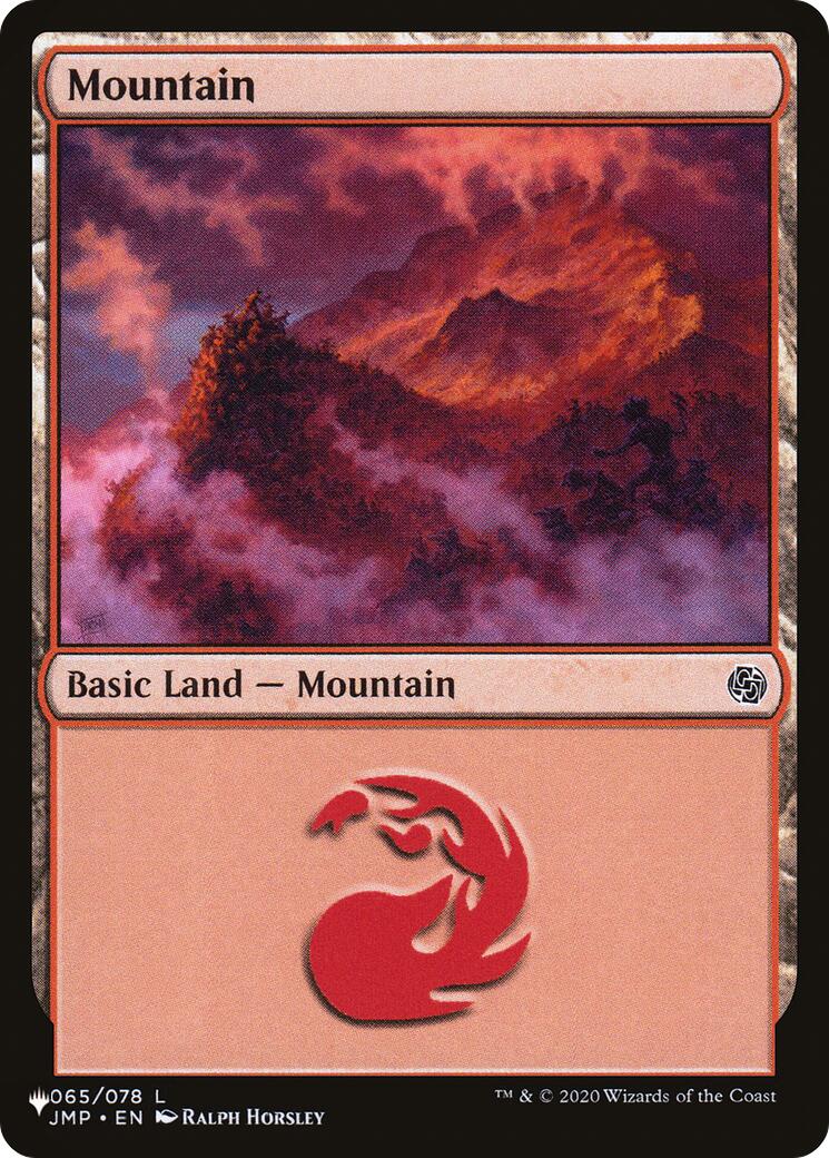 Mountain (065) (JMP) [The List] | Magic Magpie