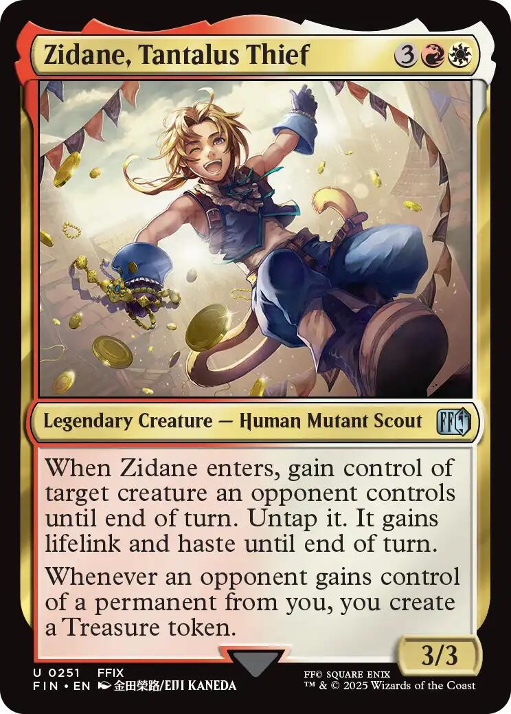Zidane, Tantalus Thief [FINAL FANTASY] | Magic Magpie