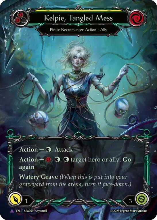 Kelpie, Tangled Mess (Marvel) [SEA059] (High Seas)  Cold Foil | Magic Magpie