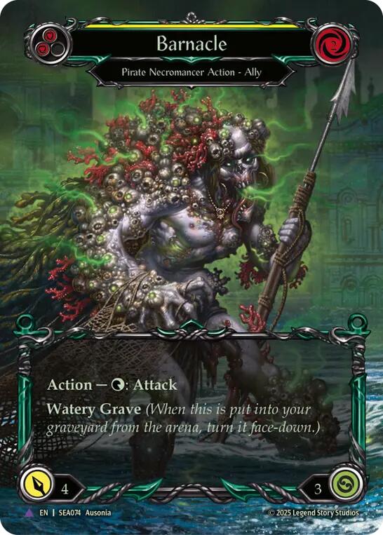Barnacle (Marvel) [SEA074] (High Seas)  Cold Foil | Magic Magpie